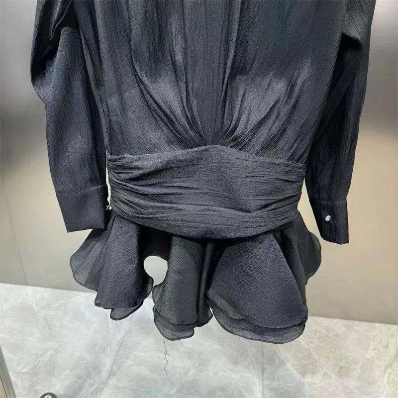 Chiffon Casual Mini Dress