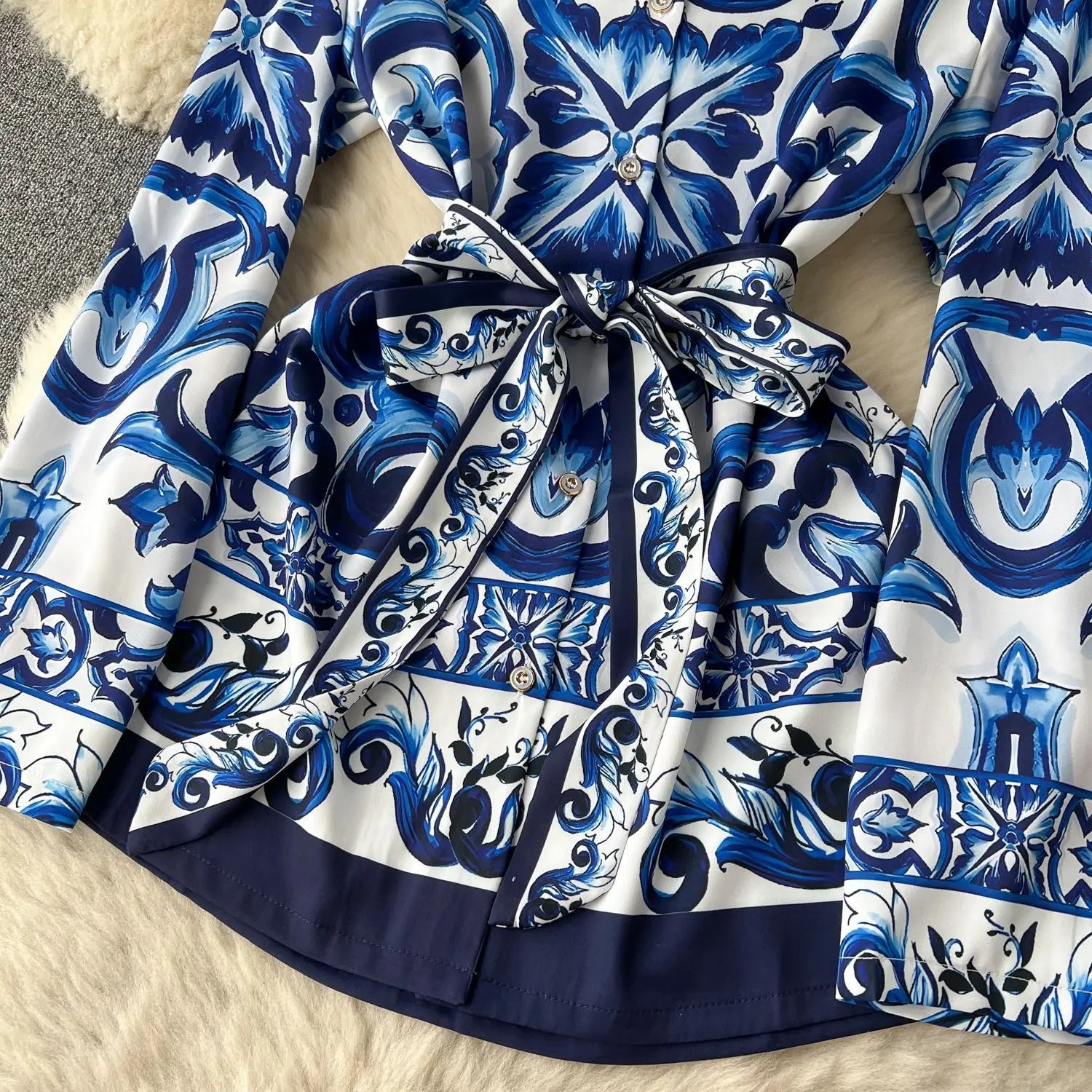 Boho MAjolica Dolce Set - Shellss