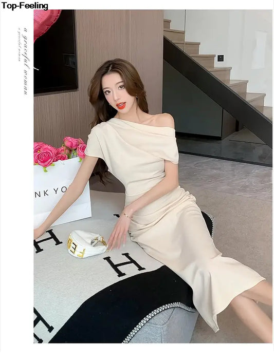 Elegant Off Shoulder Bodycon