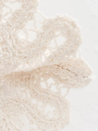 Crochet Knitted Midi Skirt & Top Sets