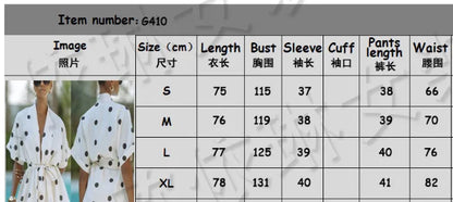 1 Polka Dots Printed Shorts Sets
