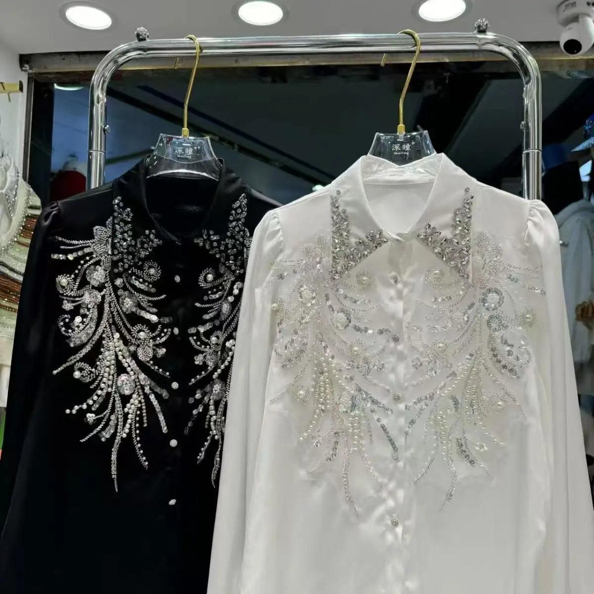 The Royals Collection-Sparkle Diamonds Beaded Sequined