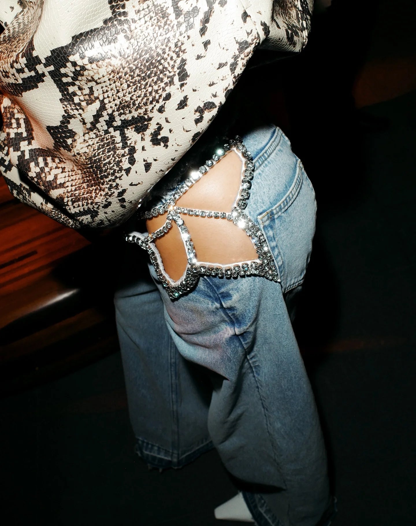 Stella Cut out jeans