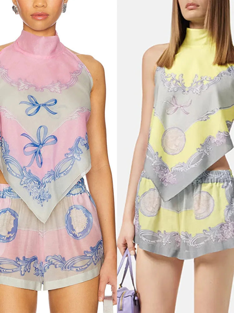 Versace Pucci Shorts set