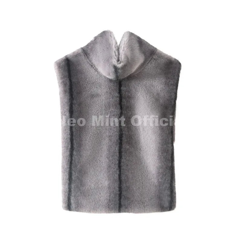 Vest Crop Top Autumn Winter Turtleneck Top
