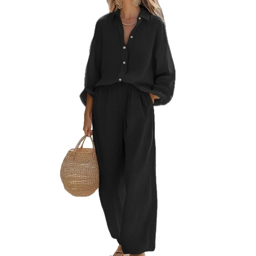 Linen Suits Summer 2 piece set