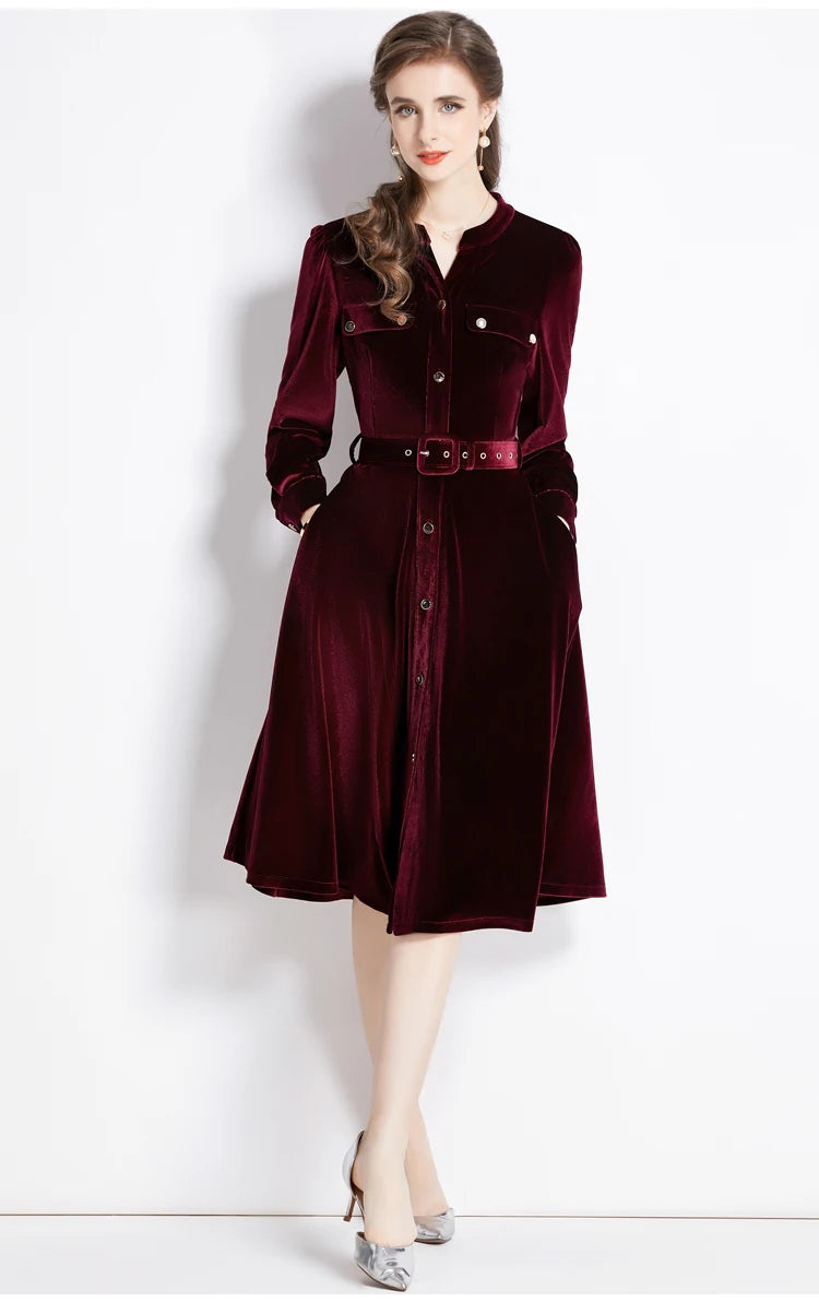 Kate Middleton's Velvet Dress