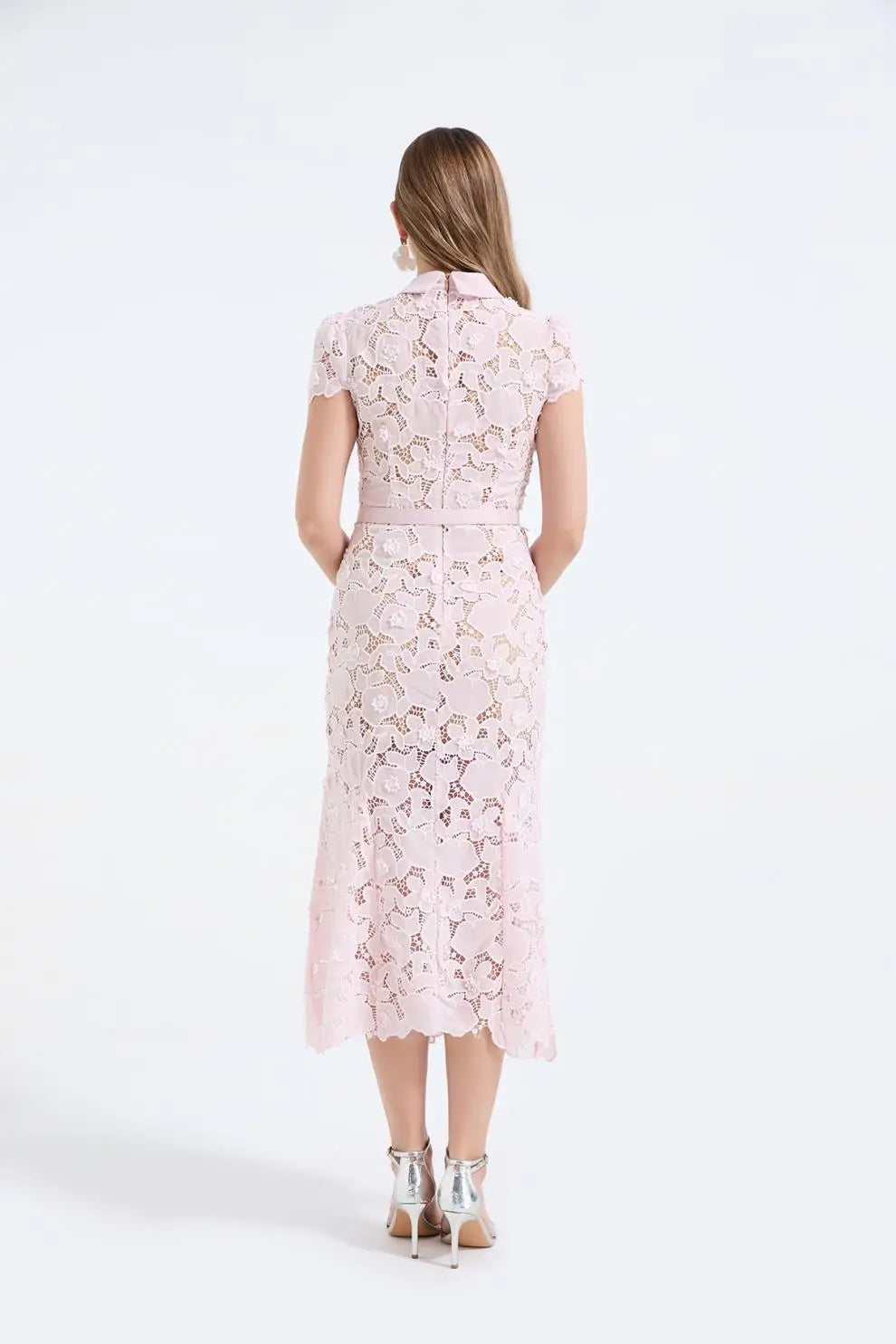 Lace Fish Tail Dress selfportarit