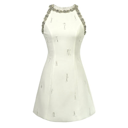 Embellished Mini Short Dress