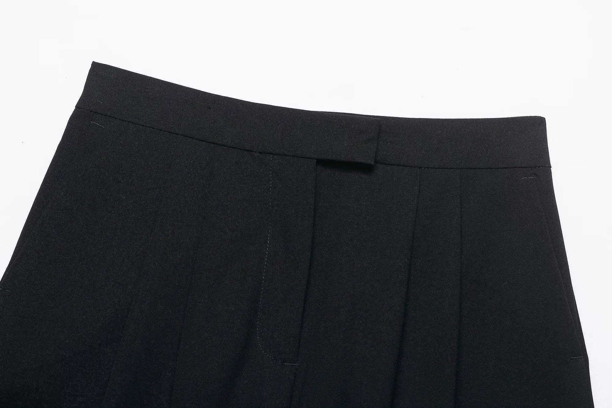 Zara Lace Trim Cropped Blazer Set