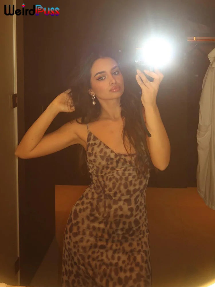 Cheetah animal print Dress