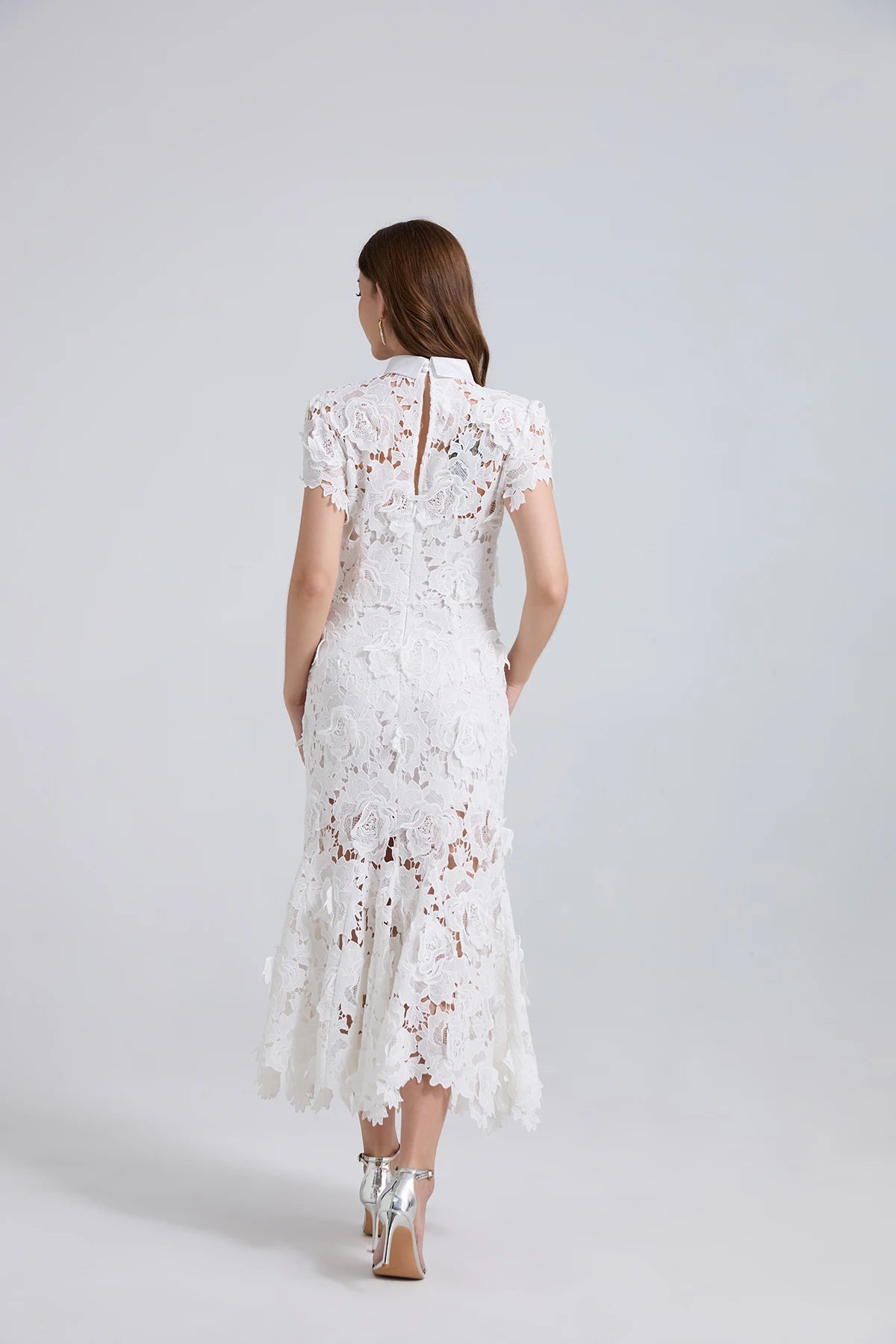 Self portrait Summer Lace Mermaid Dress