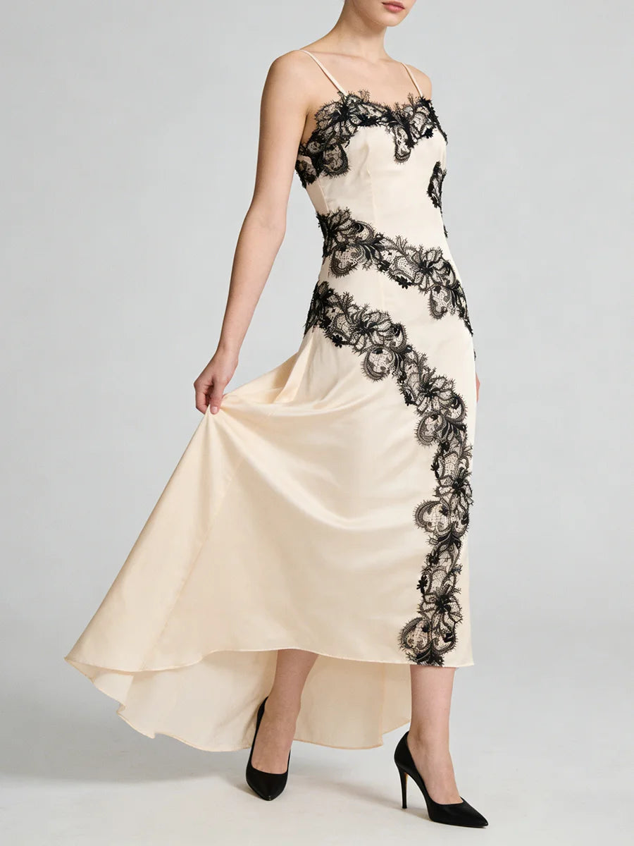 Satin Lace Dresses