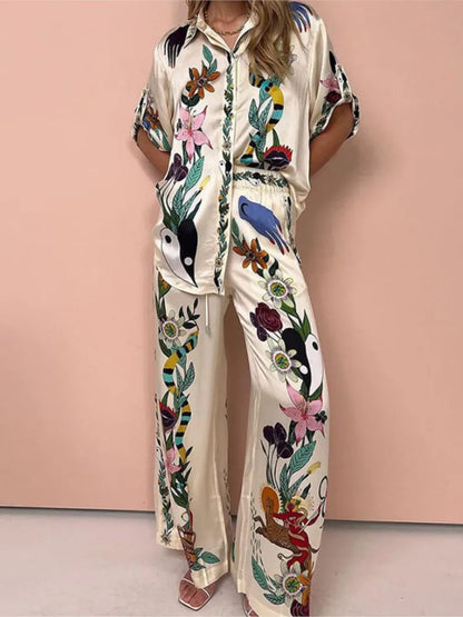 2 Piece Pant set - Top brand celebrity Co ord