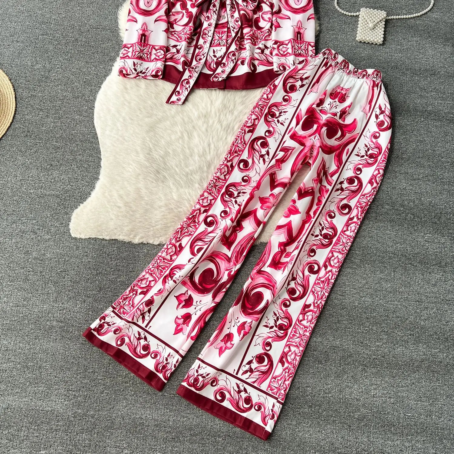 Boho MAjolica Dolce Set - Shellss