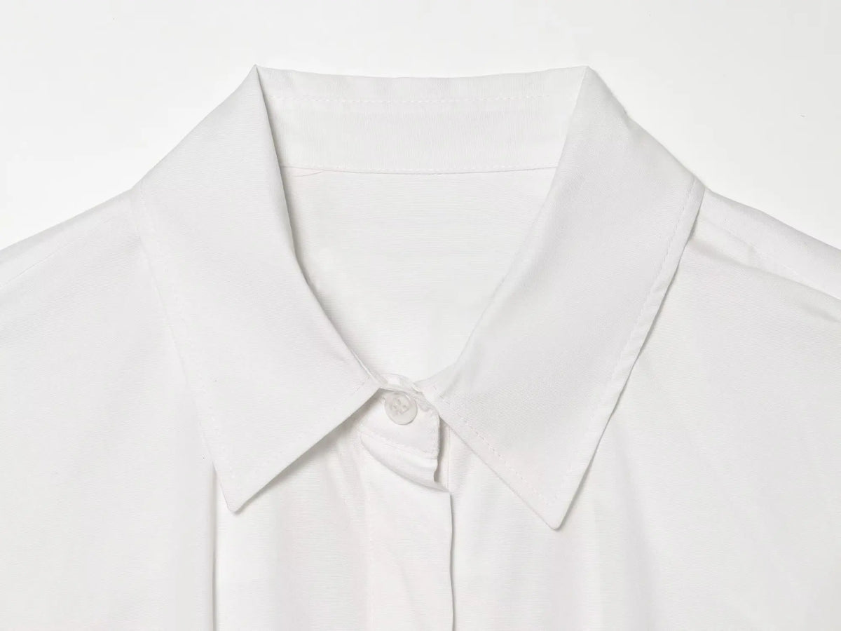 TFMLN Women's Pleated Shirt Spring Summer Vintage Lapel Collar Sleeveless Blouses Simple Flared Hem Ladies Tops 2026 New