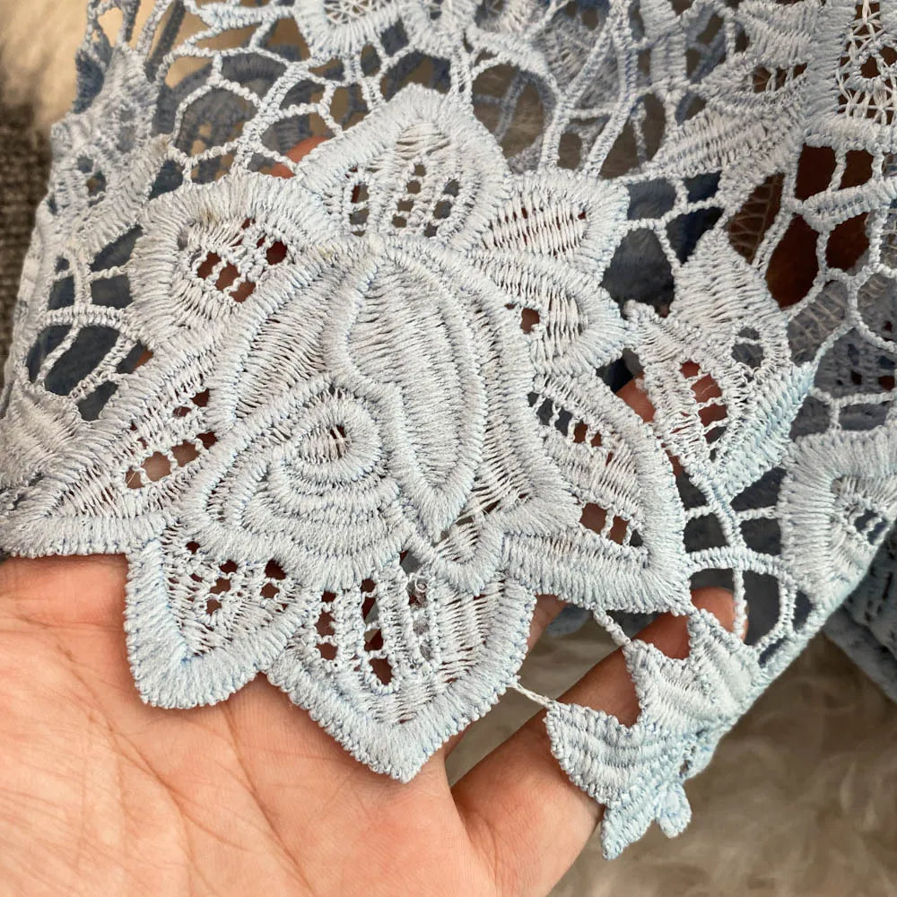 Lace Embroidery Fishtail Party Dresses