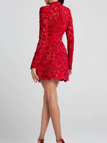 Nadine merabi Lace Mini Dress