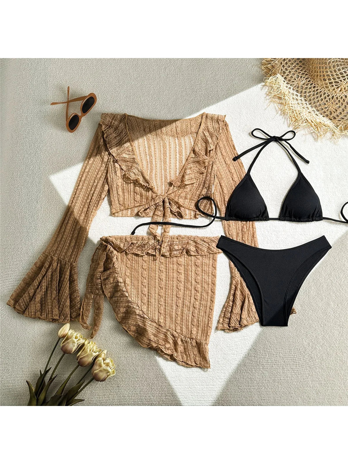 4PCS Bikini set