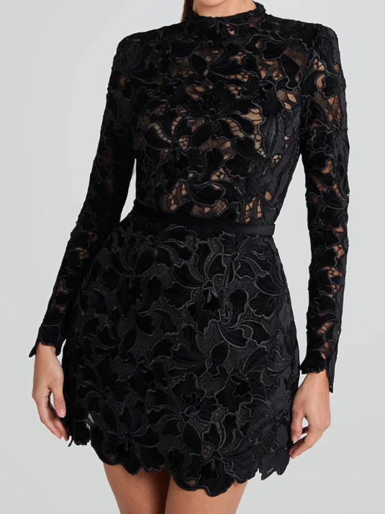 Nadine merabi Lace Mini Dress