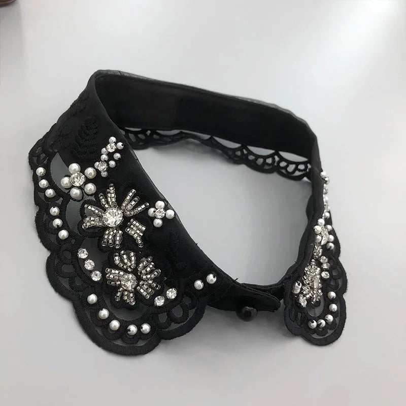 Embellished shirt collar- The royals collection