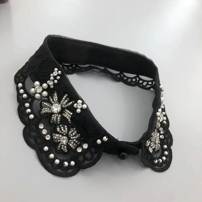 Embellished shirt collar- The royals collection