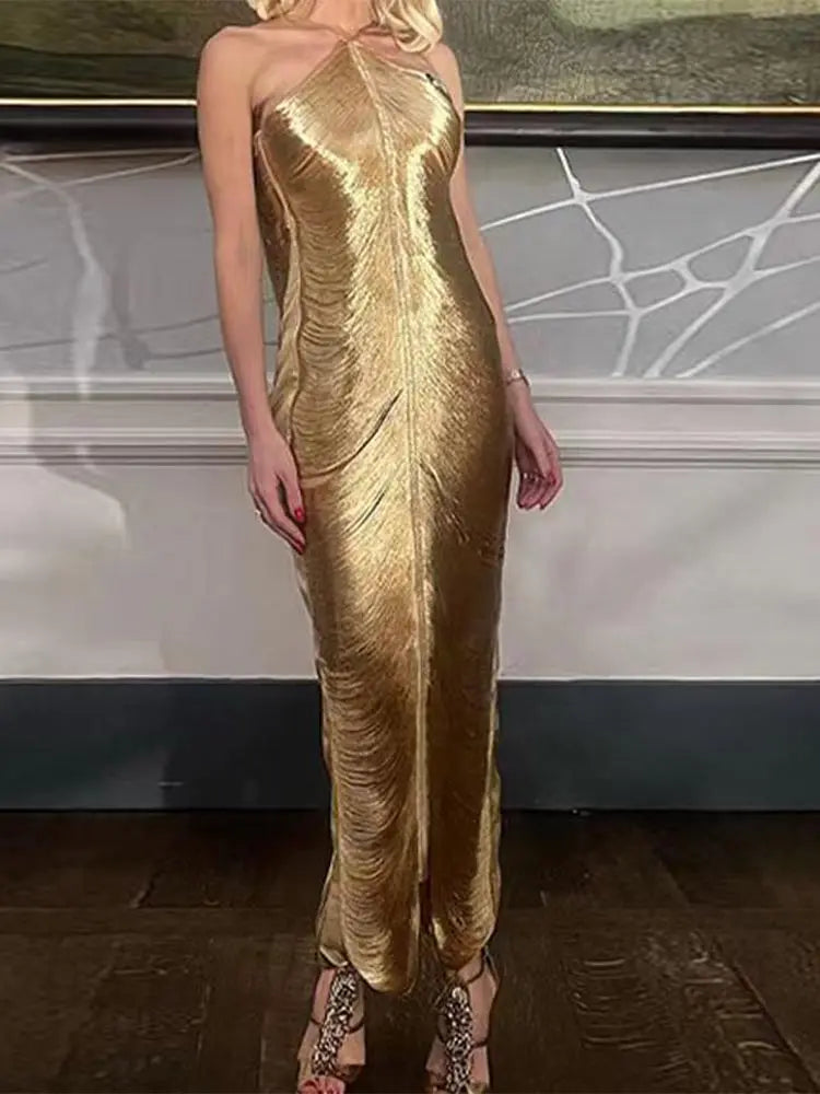 Metallic Party Dress