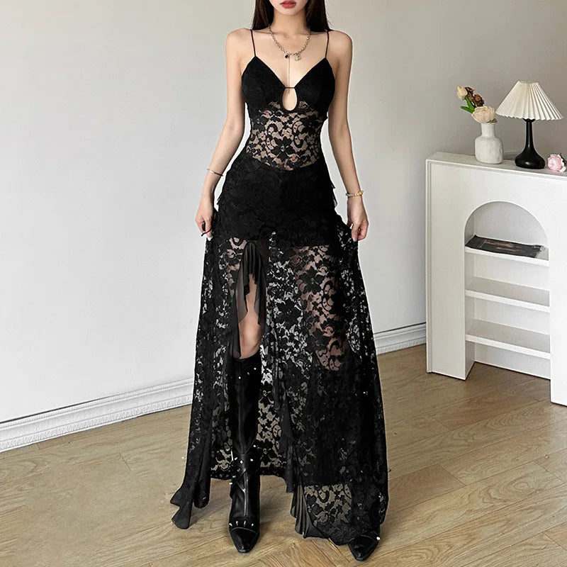 Lace Long Dress