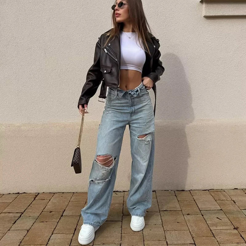 Barrel jeans