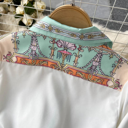 Vintage Bohemian Skirt Set