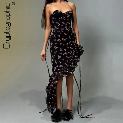 Summer Chiffon Asymmetrical