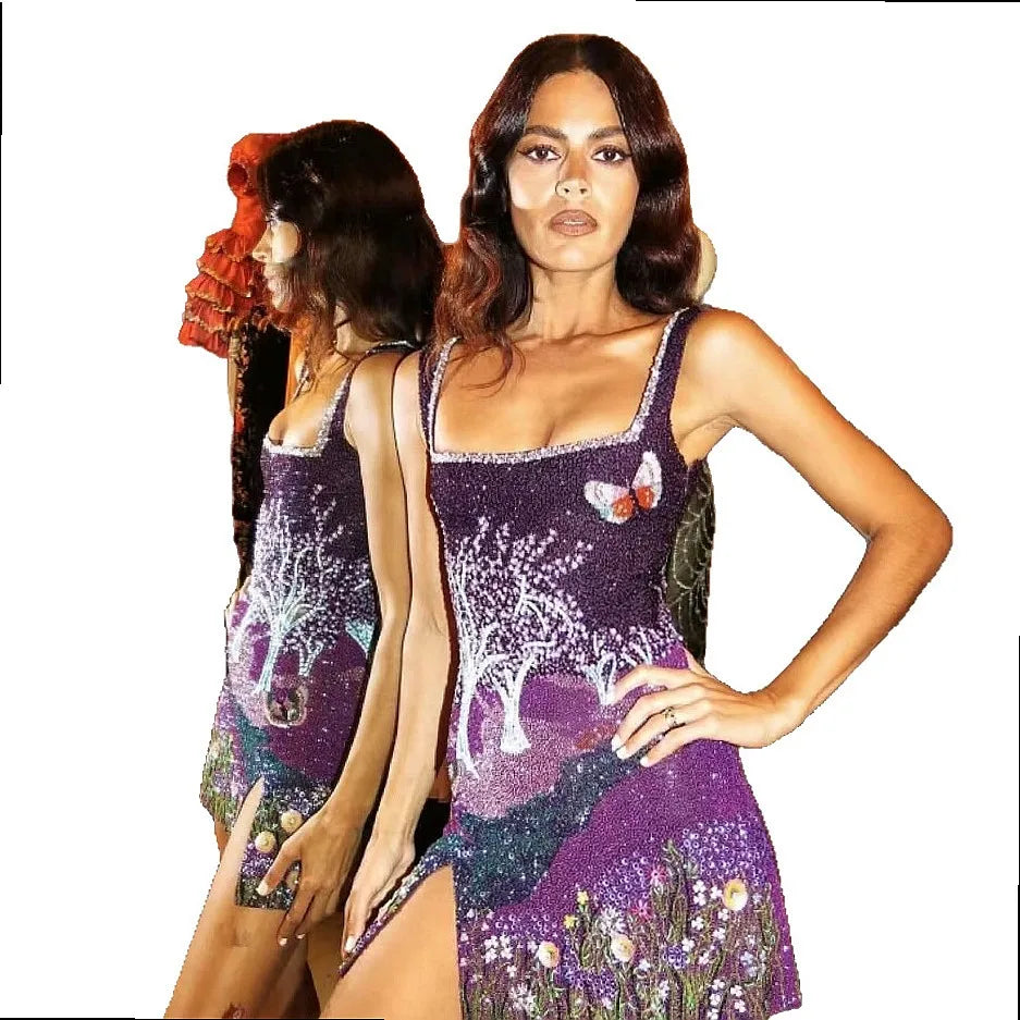Clio Sparkling Mini Dress