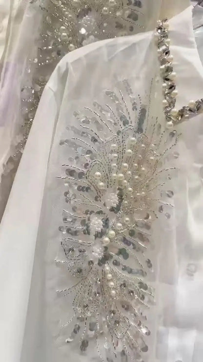 Luxury Embellished Shirt - The Royals Collection