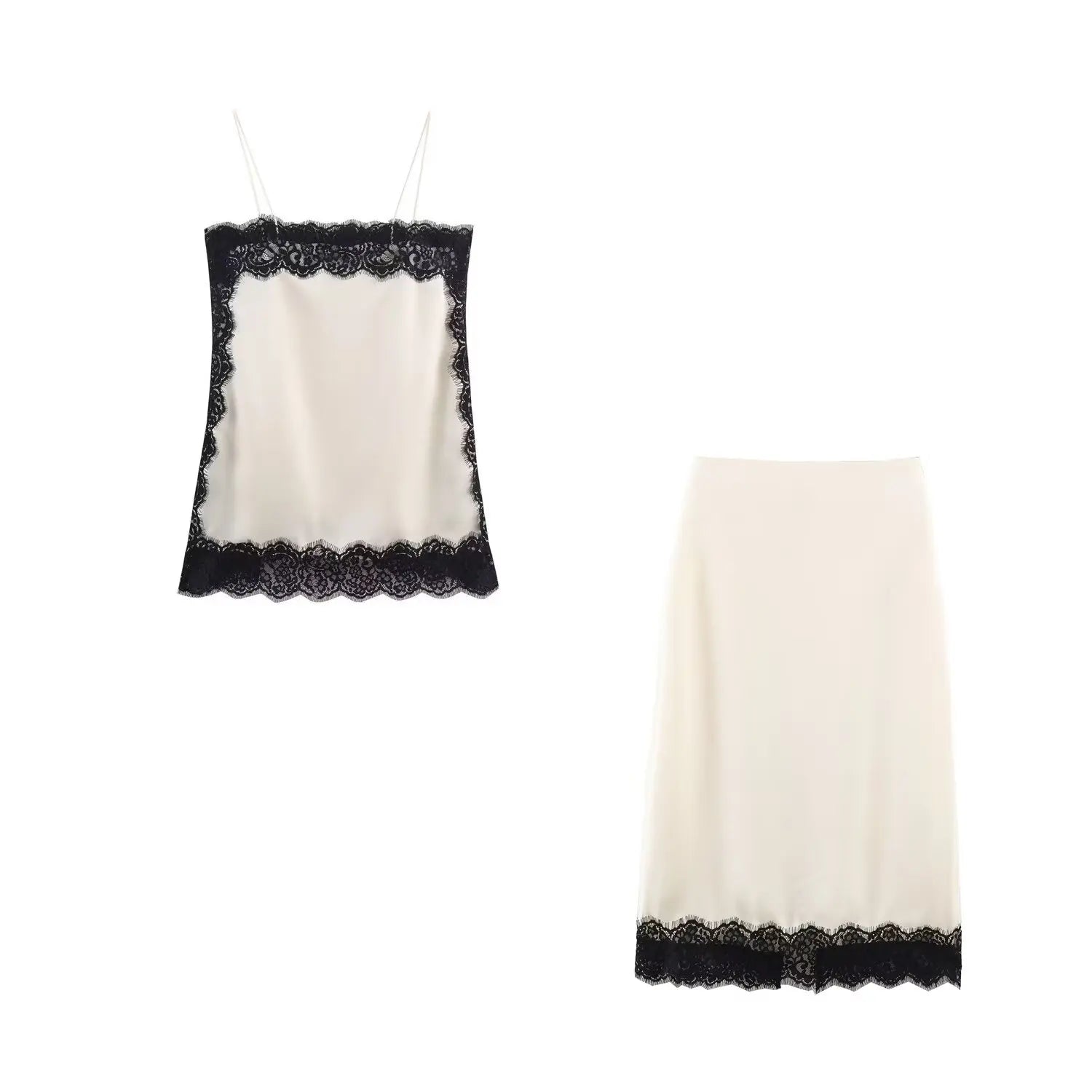 Zara Vibe Lace Top and skirts - Shellss