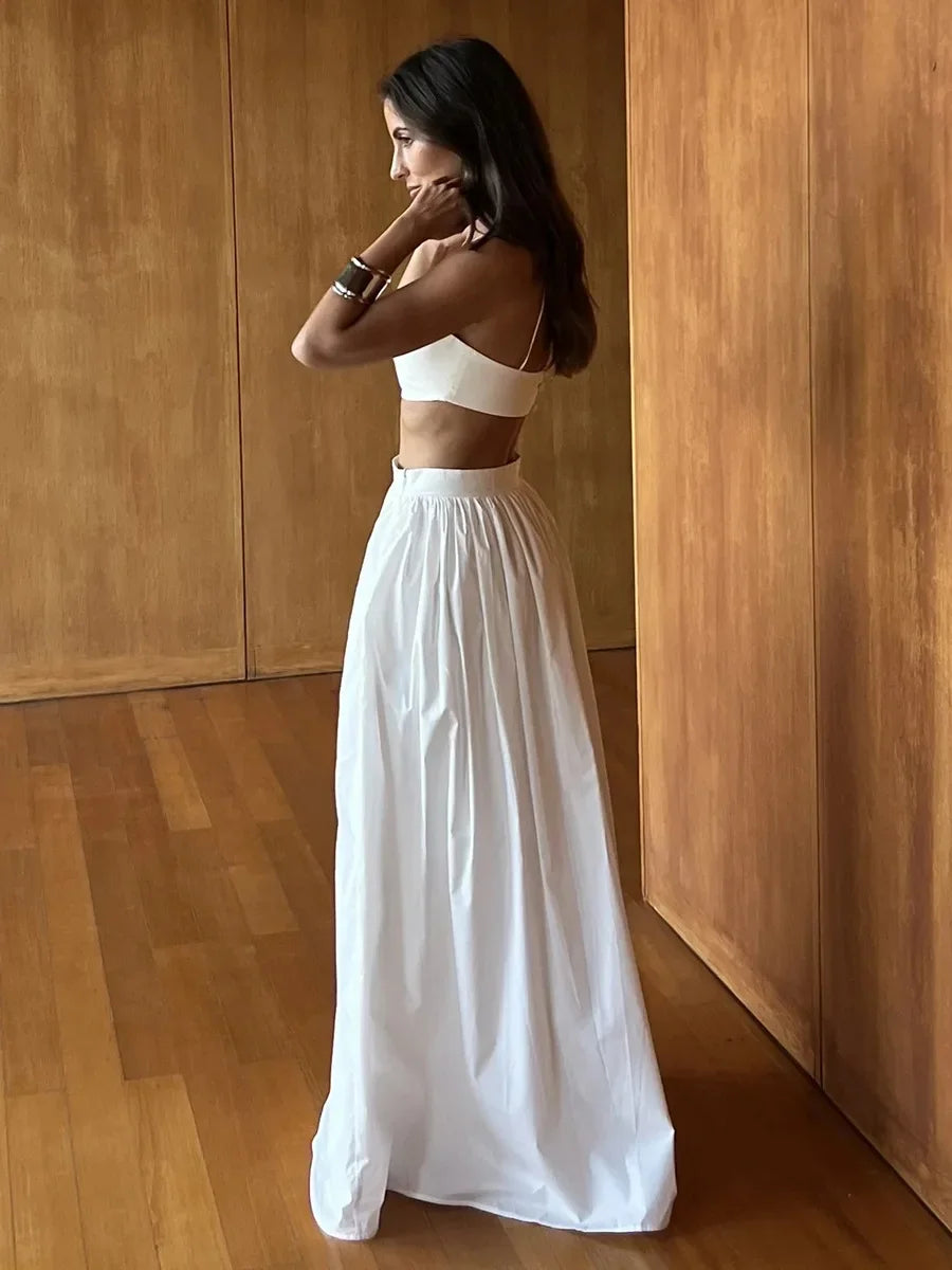 1 brown khaki white set