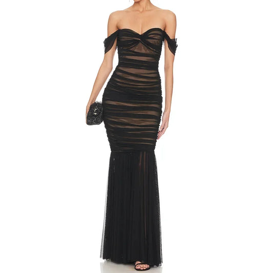 2025 Offshoulder Party Goddess