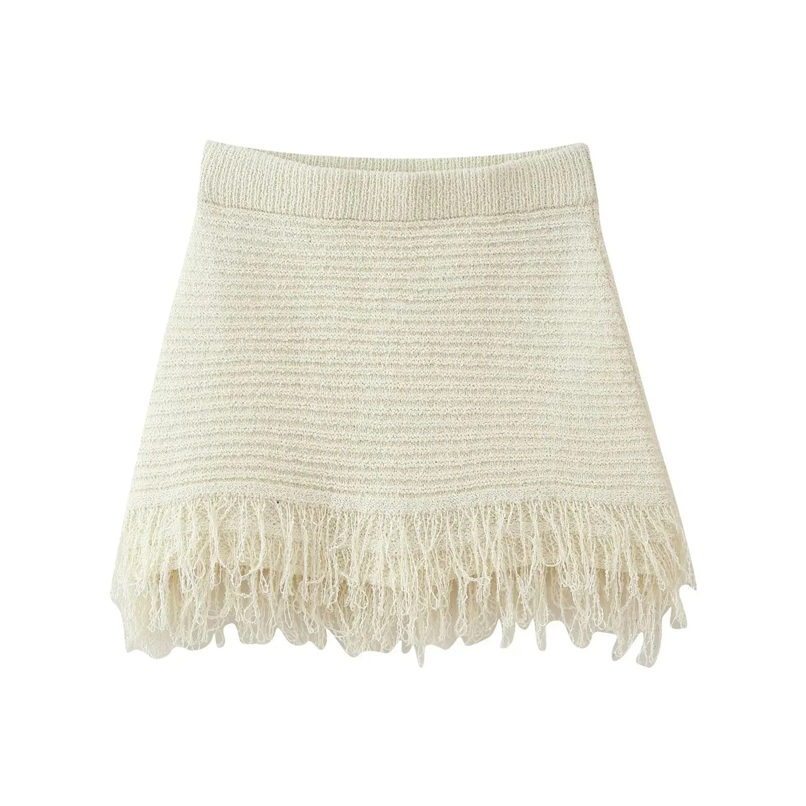 Summer Elegant Knitted Tassel Set