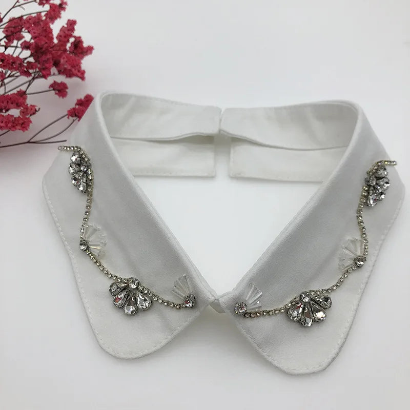 Embellished shirt collar- The royals collection