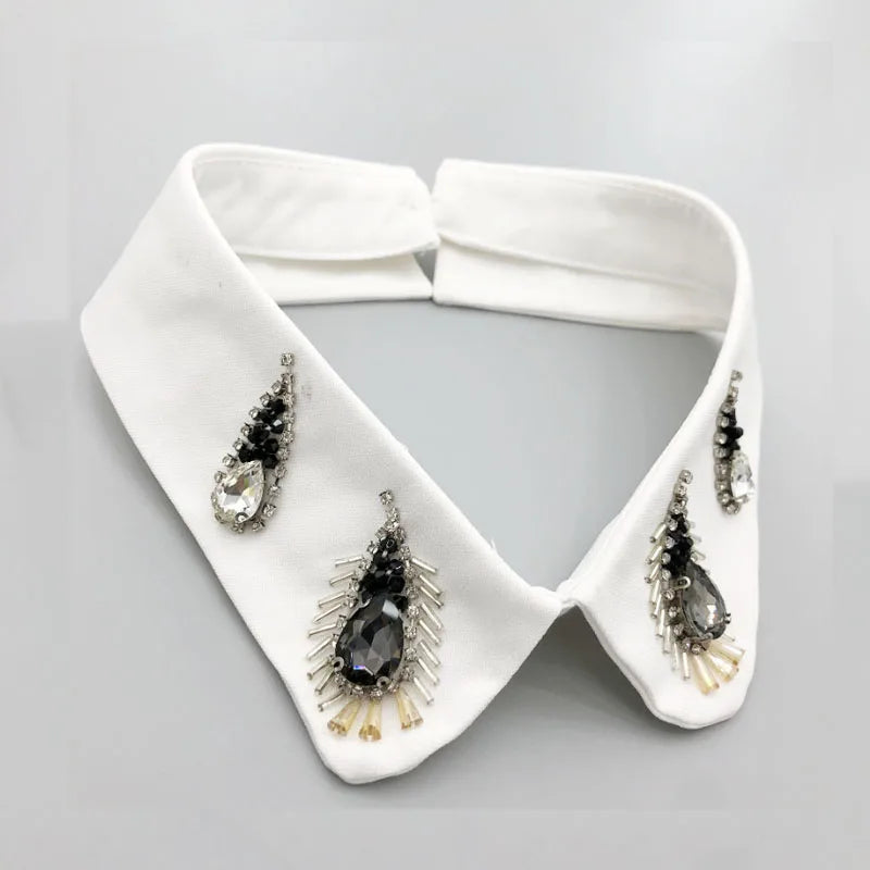 Embellished shirt collar- The royals collection