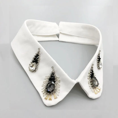 Embellished shirt collar- The royals collection