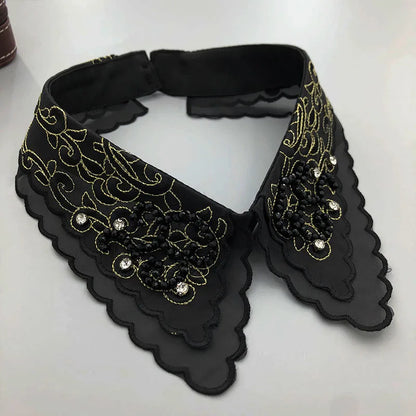 Embellished shirt collar- The royals collection