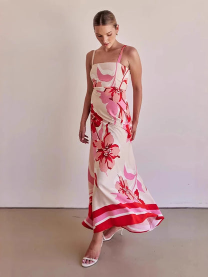 Elegant Flower Dress A-line