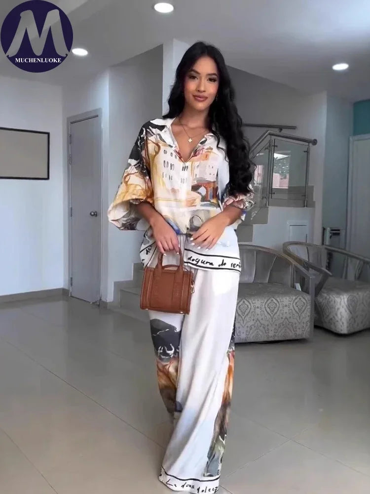 2 Pieces Set  Elegant Casual Set