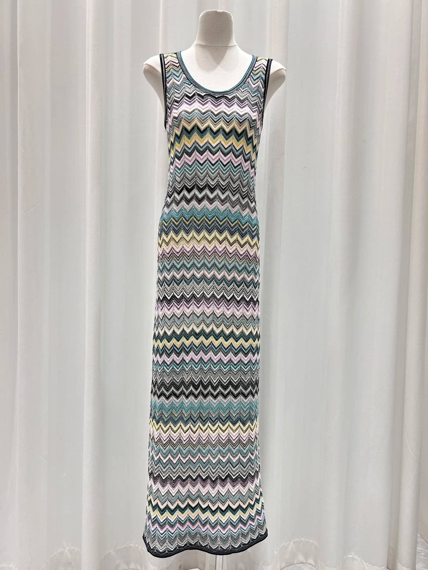 Missoni new zig zag knit dress