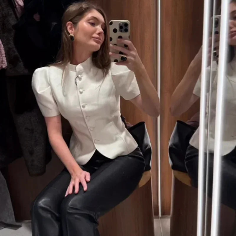 Zara Puff shirt