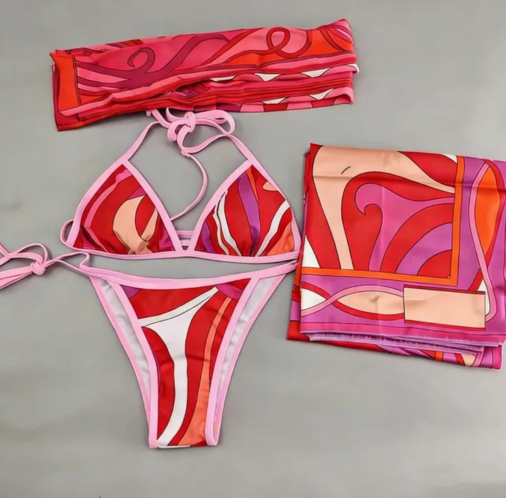 pucci pink swim set