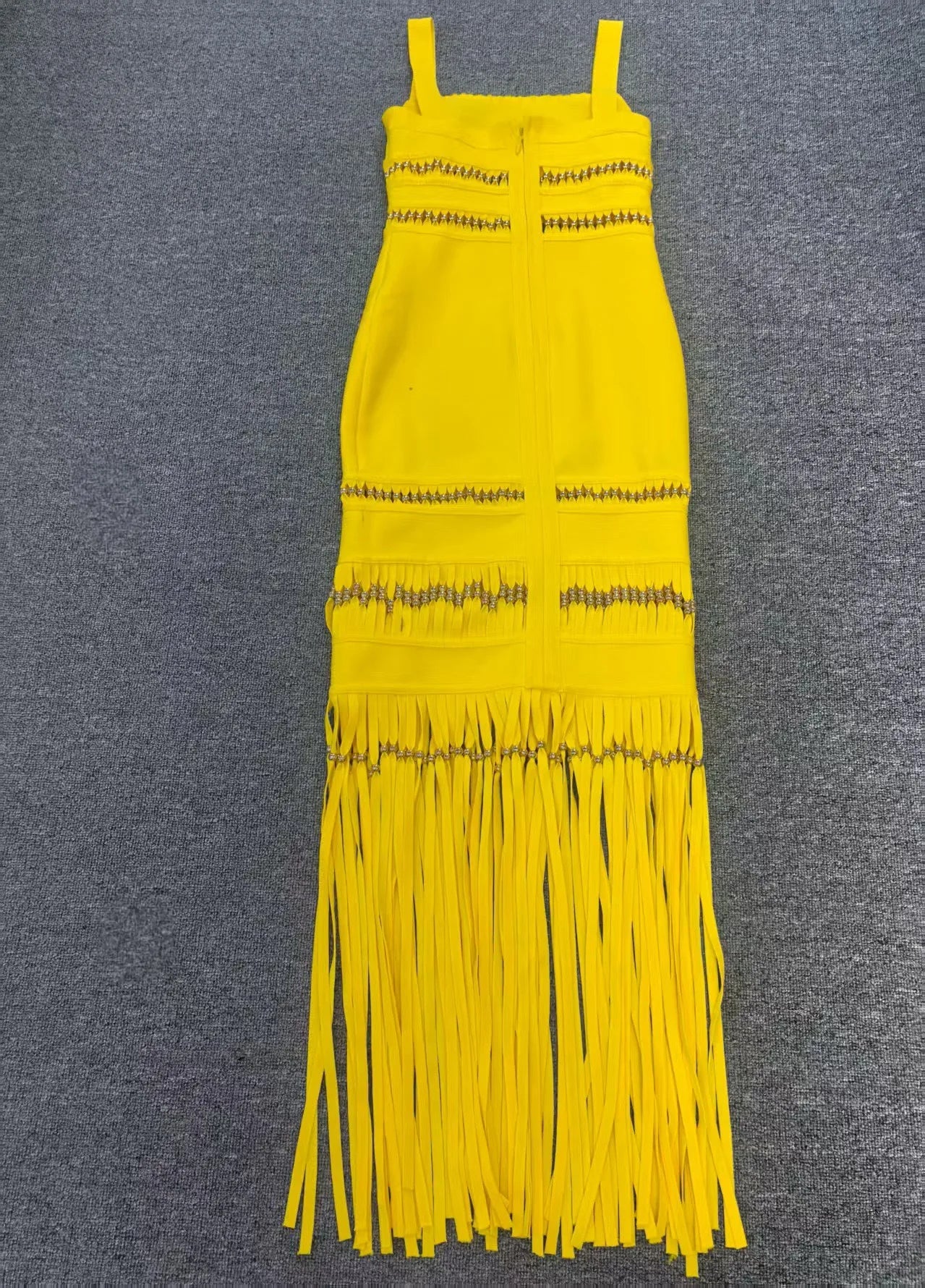 Celebrity Bandage Tassel Dress - Herve Leger spark - Shellss