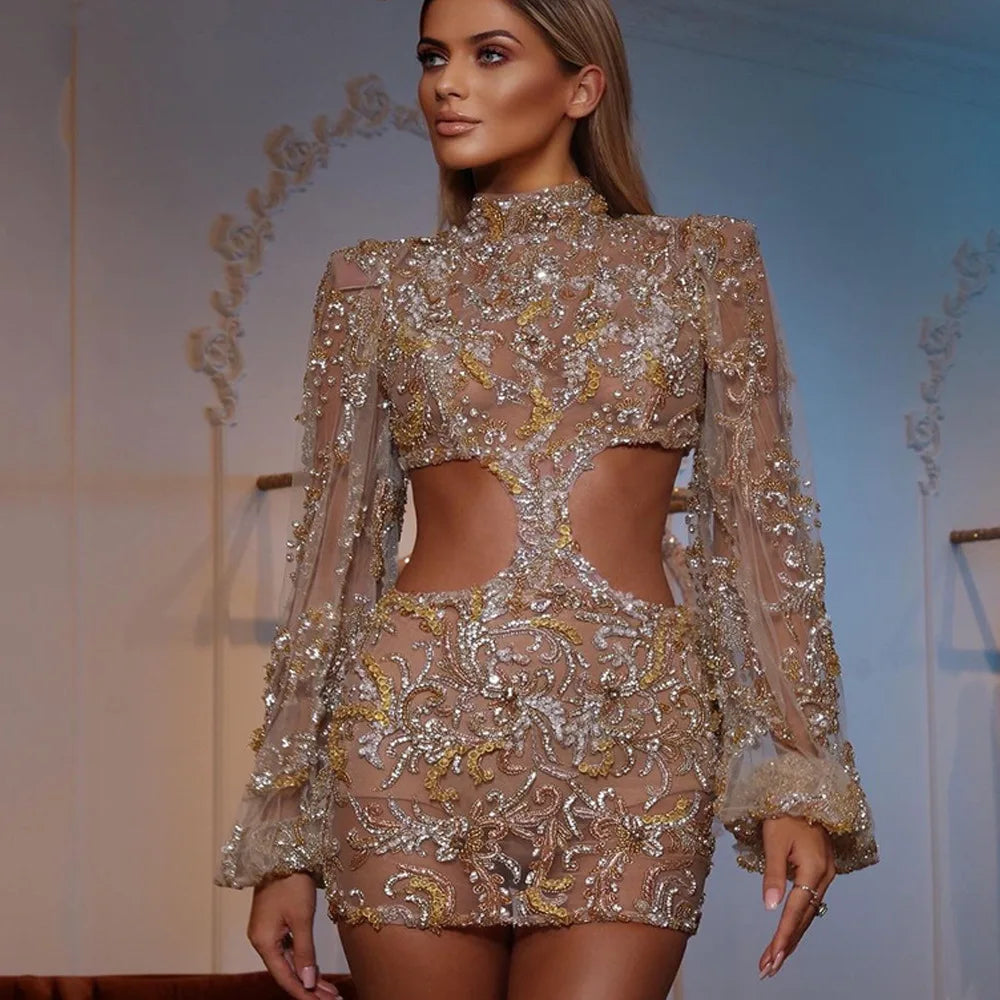 Embellished party wear