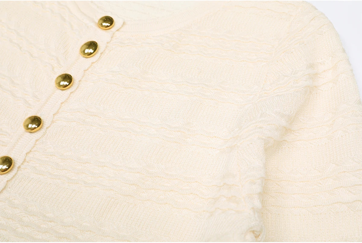 Sandro Long Buttoned Dress