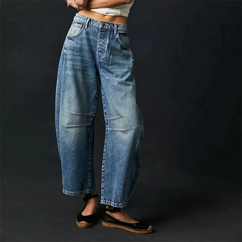 Zara Barrel Jeans
